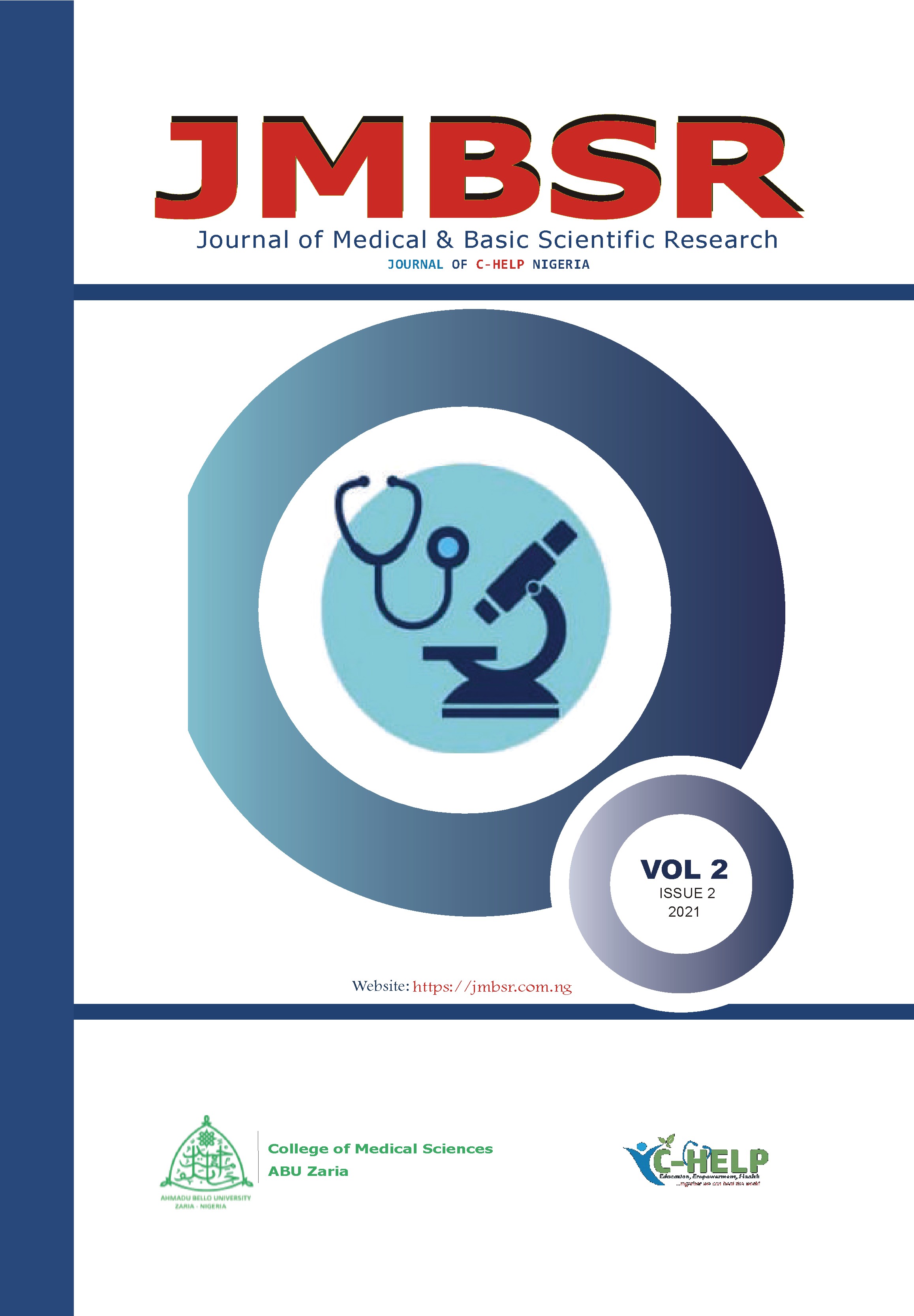 					Afficher Vol. 2 No 2 (2021): Journal of Medical and Basic Scientific Research (JMBSR)
				